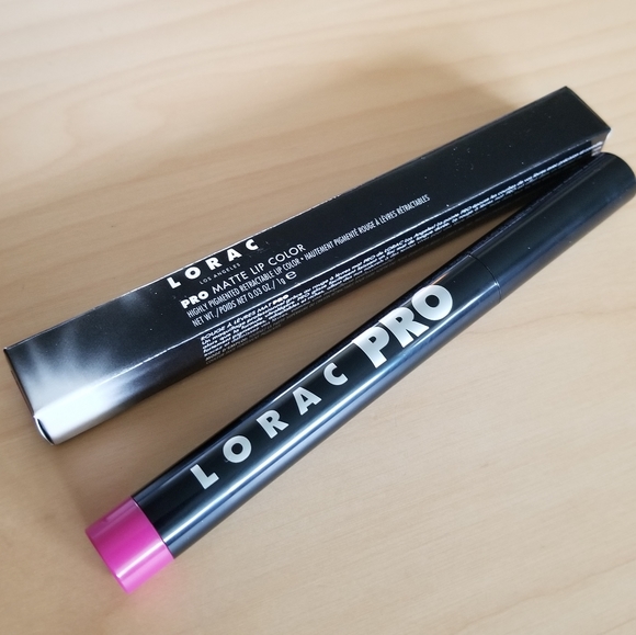 lorac pro matte lip color